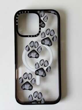 Casetify iPhone 16 Pro Max Paw Prints Case